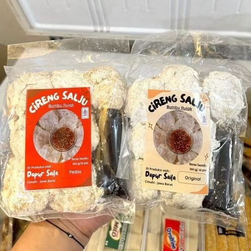 

CIRENG SALJU BUMBU RUJAK ISI 15'S