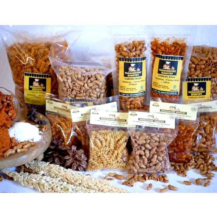 

Makaroni Bantet\Makaroni Pedas Dan Extraa Pedas 60 GRAM