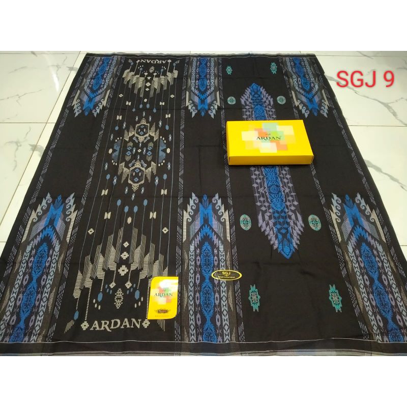 Sarung Ardan motif SGJ SONGKET GUNUNG JAGUAR Silver