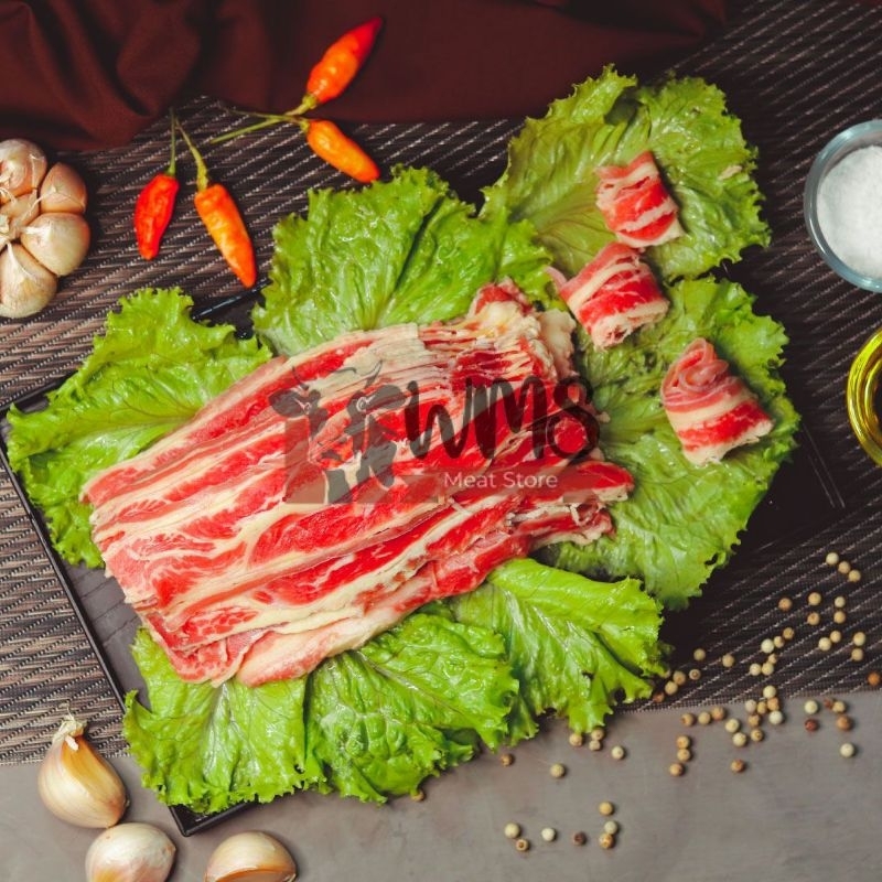 

Daging Sapi Slice Ekonomis / AUS Shortplate Slice Beef - 10kg