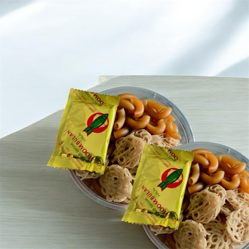 

(COD) Kerupuk Mentah Mawar Seblak Rafael Free Bumbu Instan Atoom Bulan 1 Bungkus | Makaroni Delon