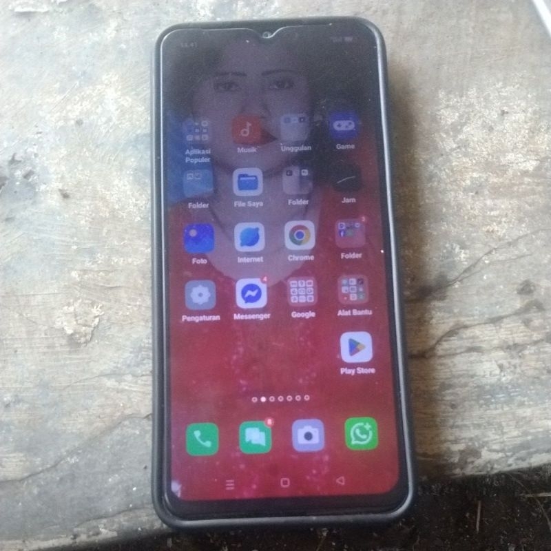 hp Oppo a77s bekas