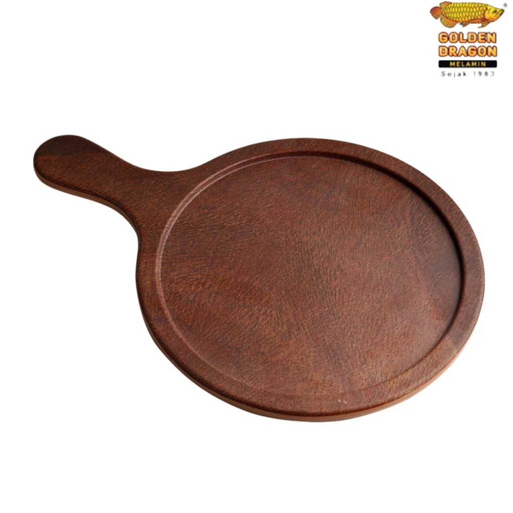 Piring Talenan Sajian Stick pizaa Talenan motif Kayu Serbaguna PST10209 |  Golden Dragon