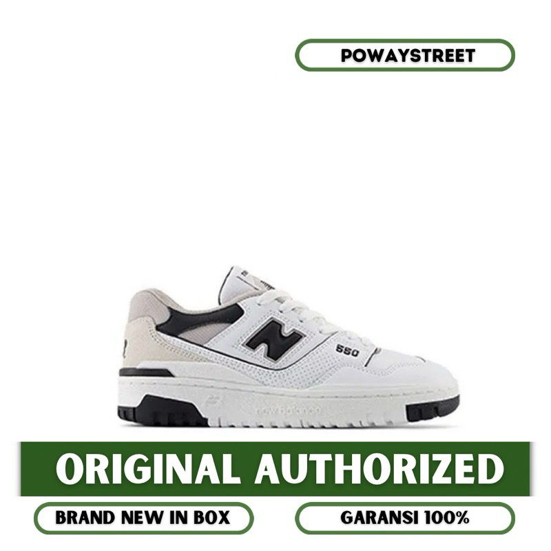New Balance 550 White Black (GS)