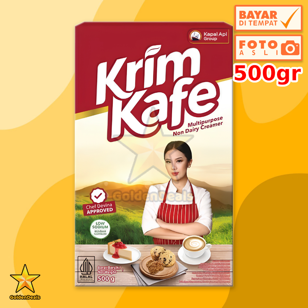 

[500 Gram] Kapal Api Krim Kafe 500 gr