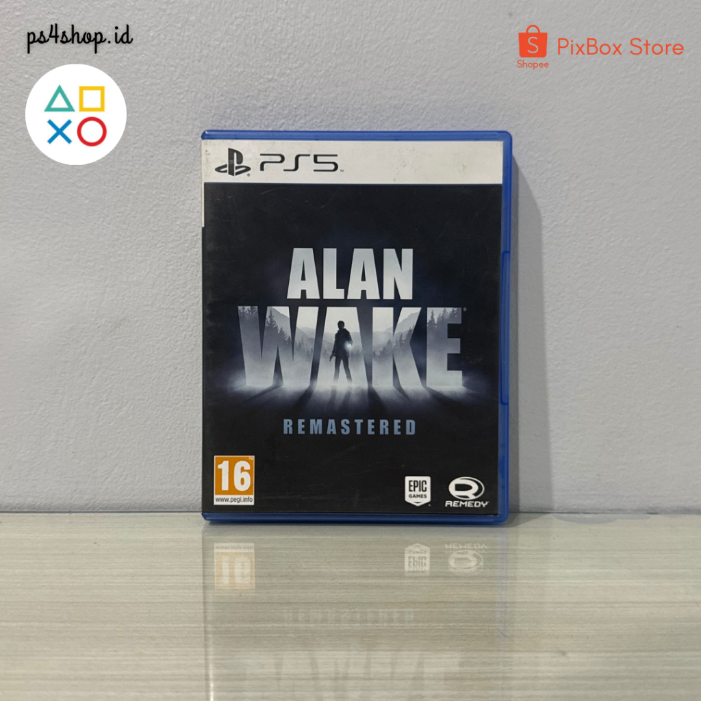 BD KASET ALAN WAKE REMASTERED PS5 SECOND BEKAS GAME MISTERI HOROR CINEMATIC ACTION THRILLER SERU PLA