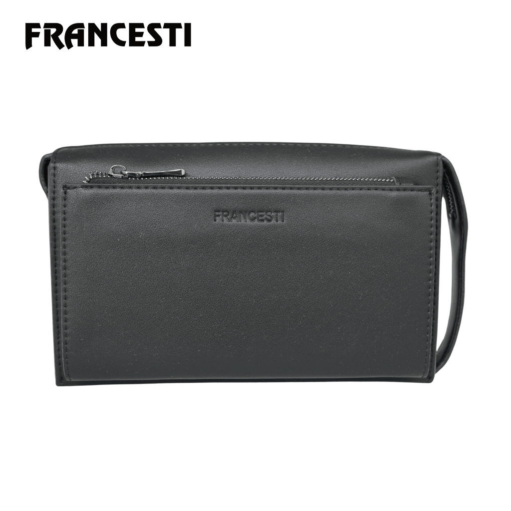 FRANCESTI Tas tangan ,Hand Bag,638 kulit PU Premium Kunci 2 Angka