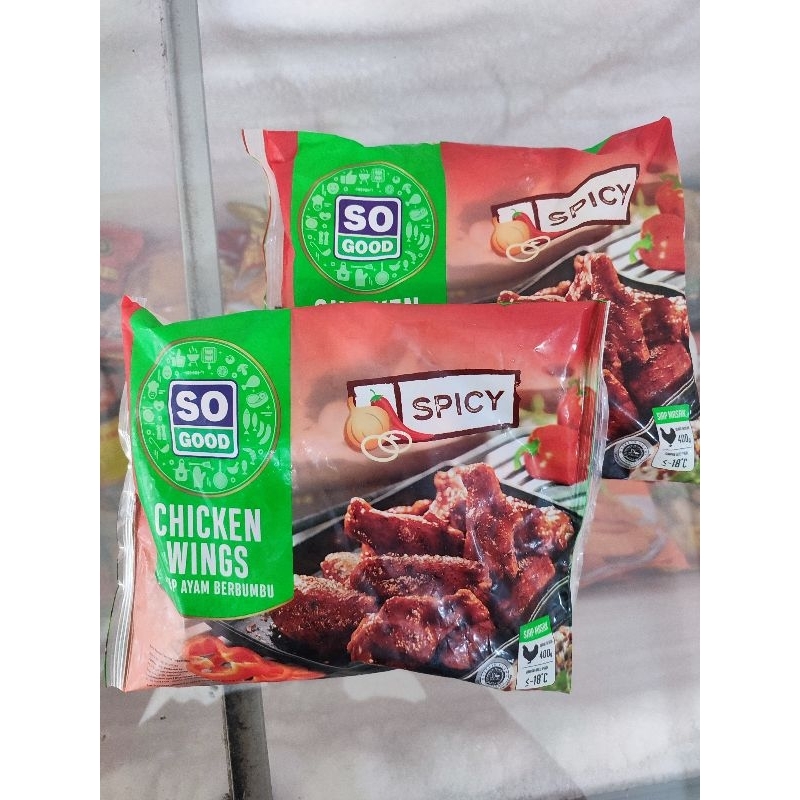 

So Good Spicy Chicken Wings 400gr