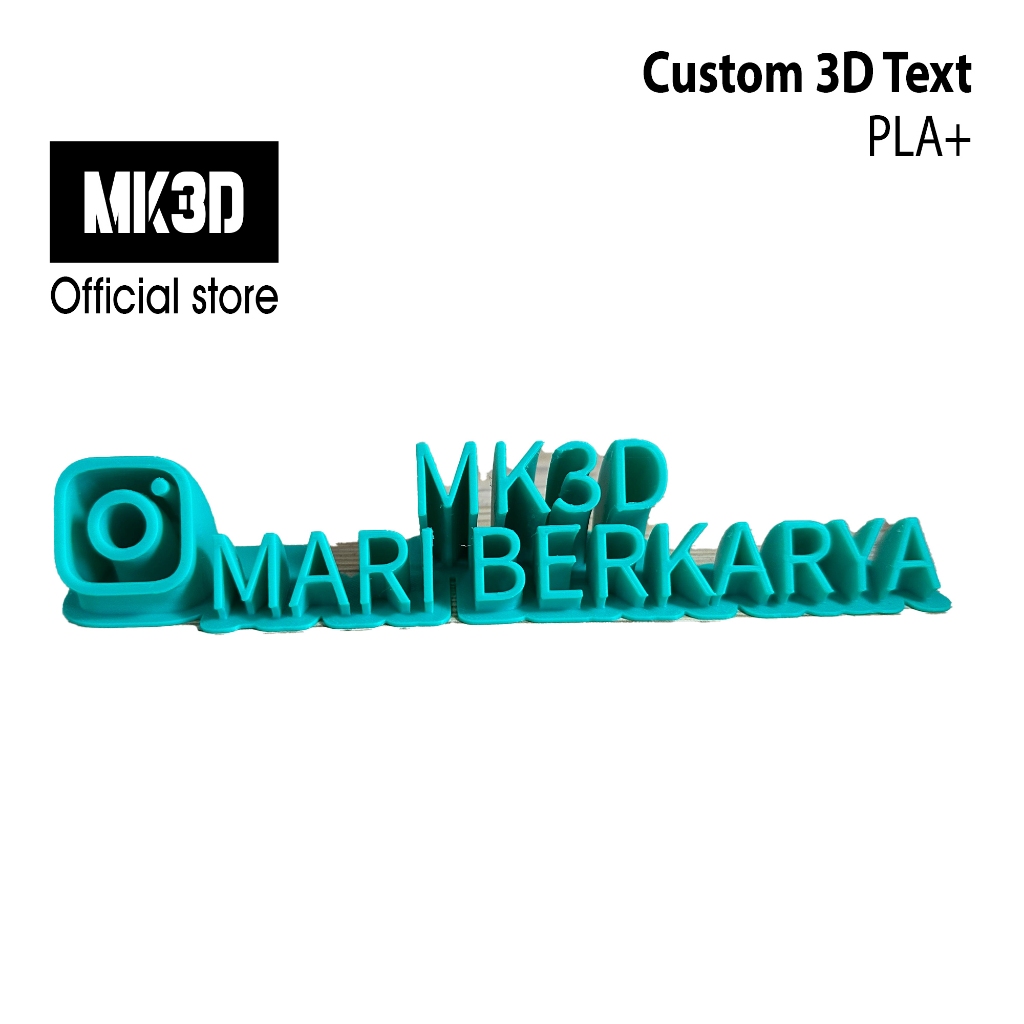 Custom 3D Text printer 3D