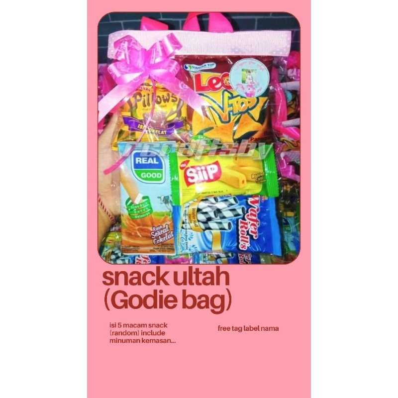 

snack ultah / godiebag