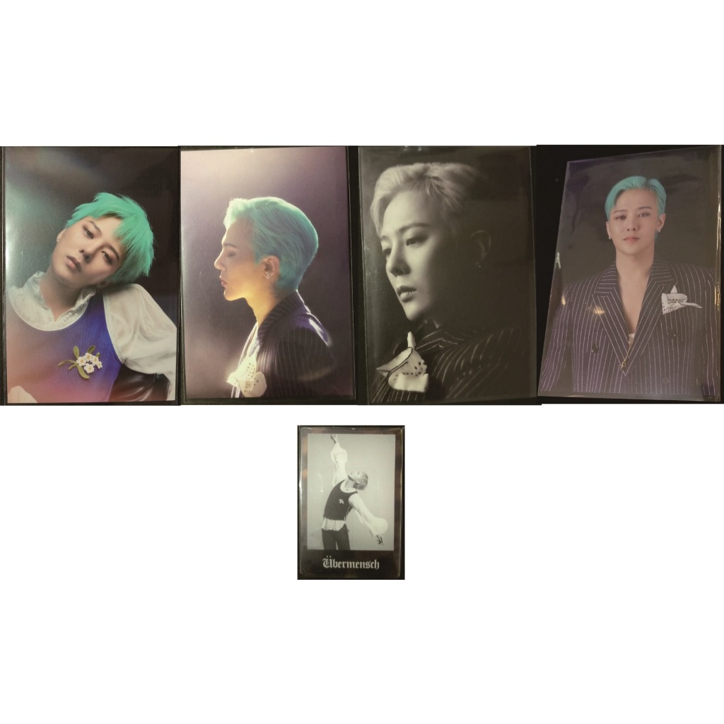 PC G-dragon Postcard Gdragon Bigbang G dragon Official