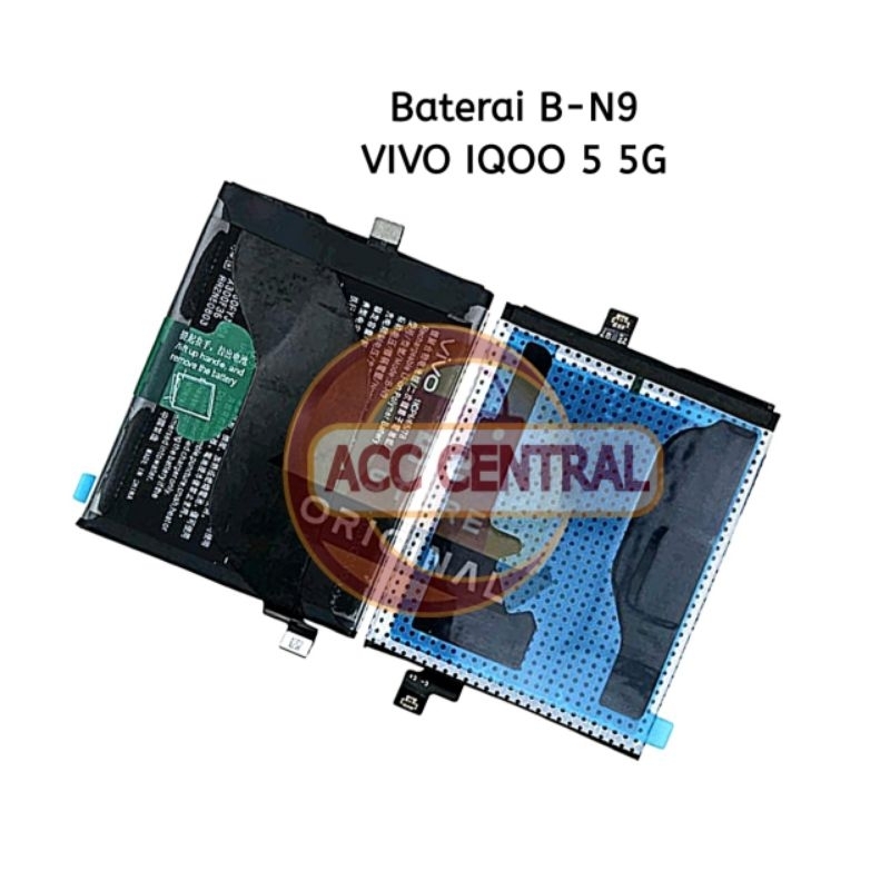 Batre Battery B-N9 For Vivo IQOO 5 5G - Baterai Batrai