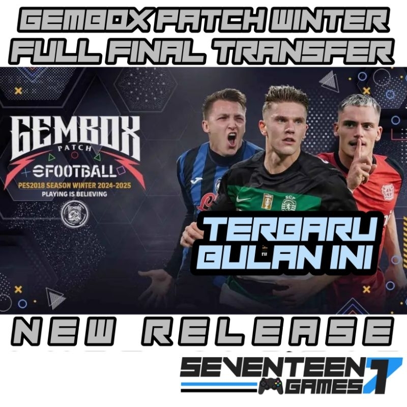 PES 2025 Game Ps3 Gembox Patch
