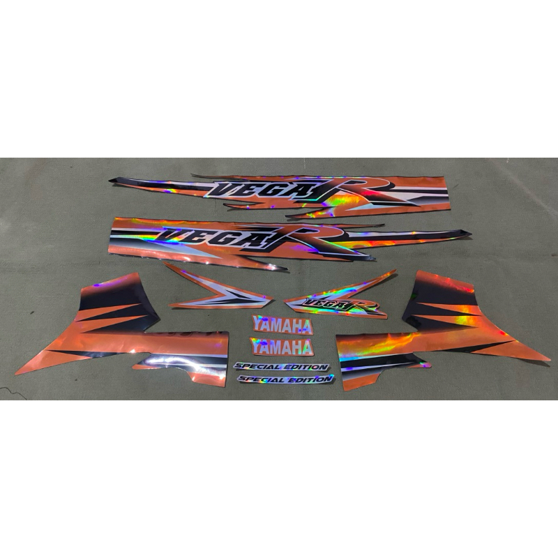 striping fiz r vega r hologram merah