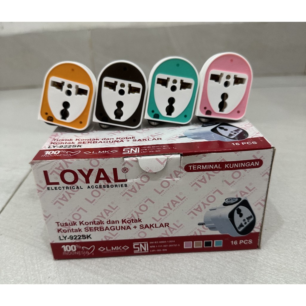 LY 922SK STEKER SERBAGUNA SAK LOYAL / STEKER LOYAL / STOP KONTAK LOYAL