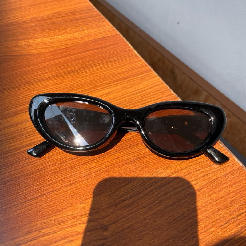 Beautiful April Cat Eye Black Brown Classy elegant travel sunglasses anti uv women sunnies gorgeous 