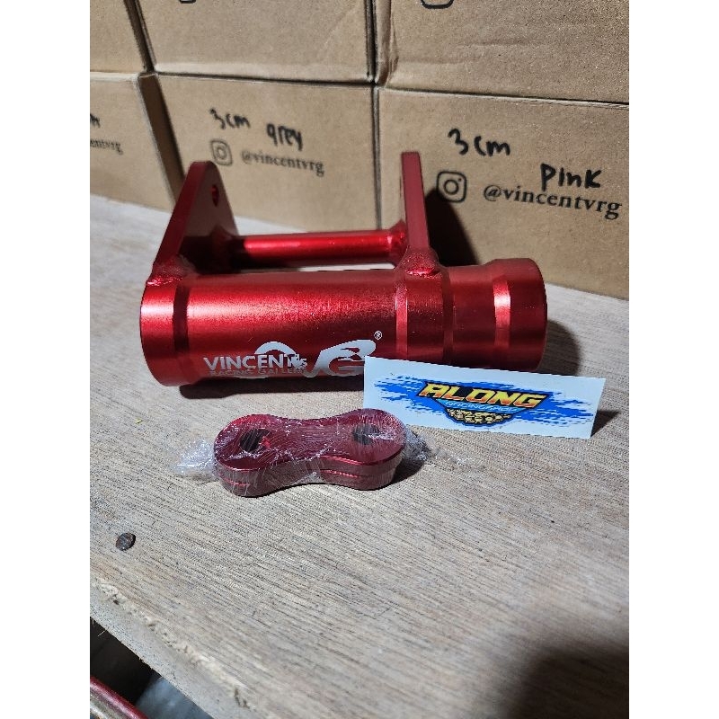 engine mounting mio soul sporty smile standart std 3cm 5cm racing variasi warna merk vrg