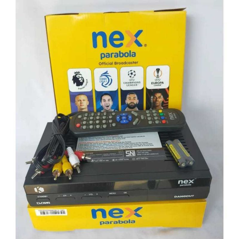 RECEIVER NEX PARABOLA C BAND DAN KU BAND