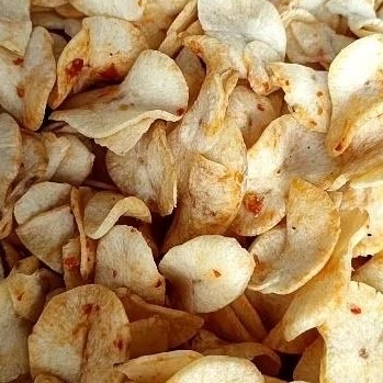 

Lezatoz_Genz Keripik Singkong 1/2Kg Khas Manding Sumenep Madura Camilan/Snack/Makanan Ringan Rasa