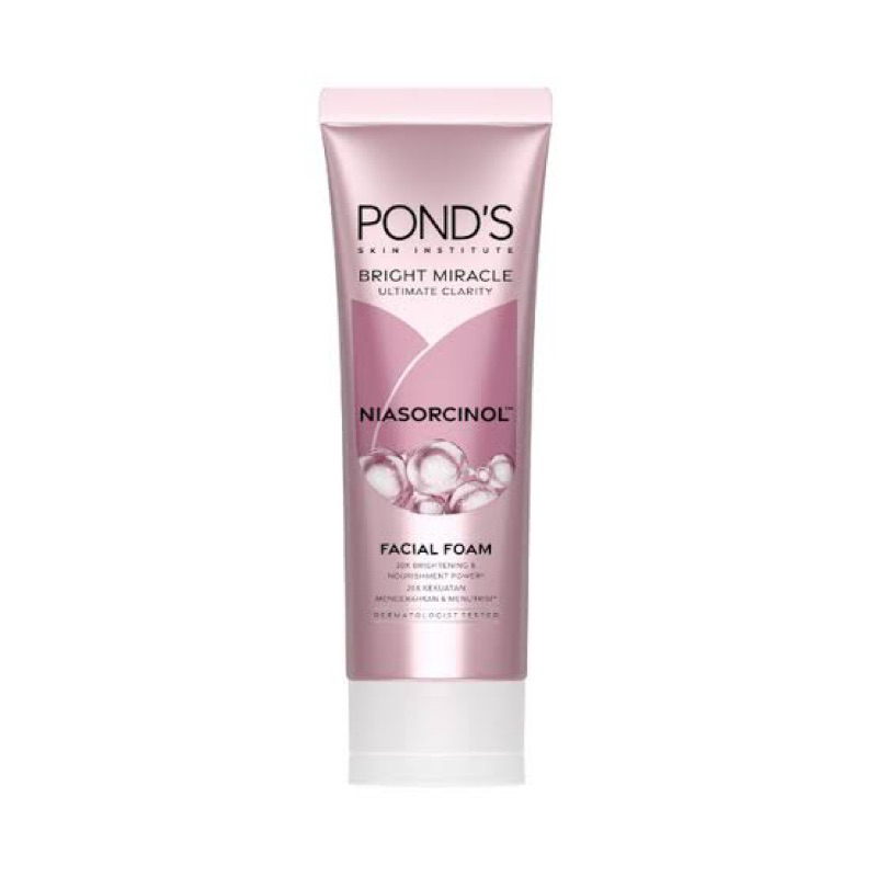 Ponds bright miracel Facial foam / sabun cuci muka pons 100G