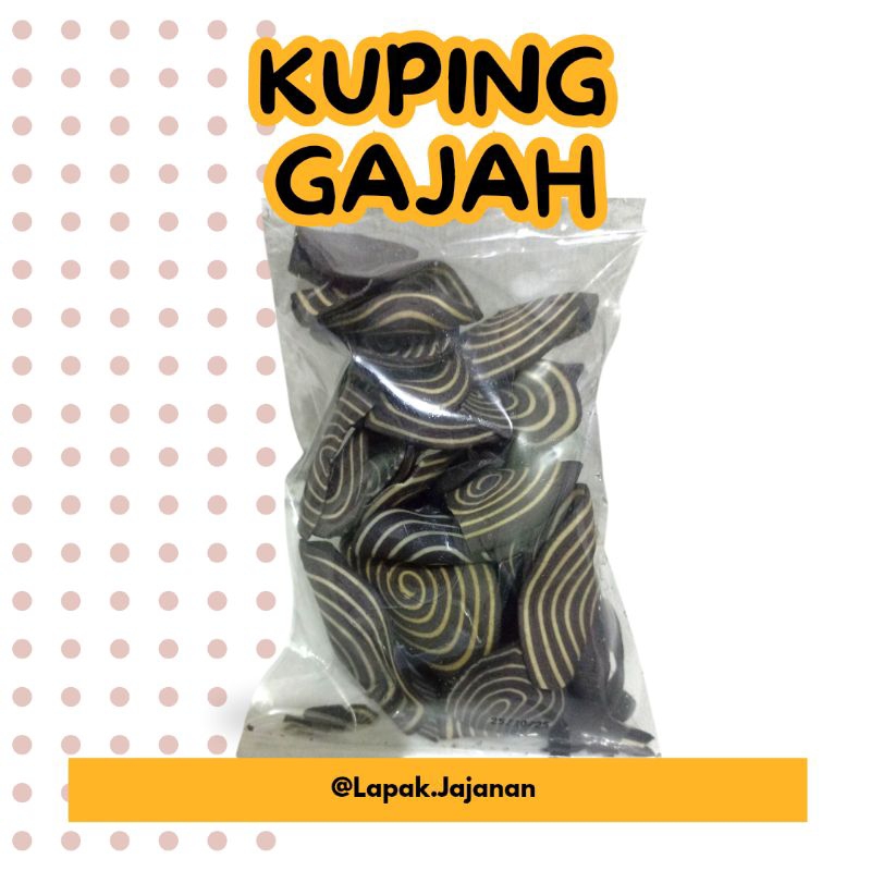 

[Lapak.Jajanan] Kuping Gajah - Snack Jajanan Murah Renyah Gurih Nikmat