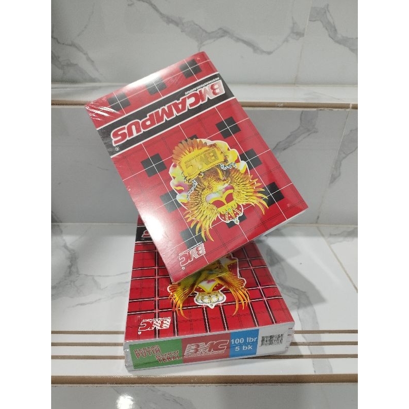 

buku tulis BMB campus isi 100 lembar, 1 pack 5 buku