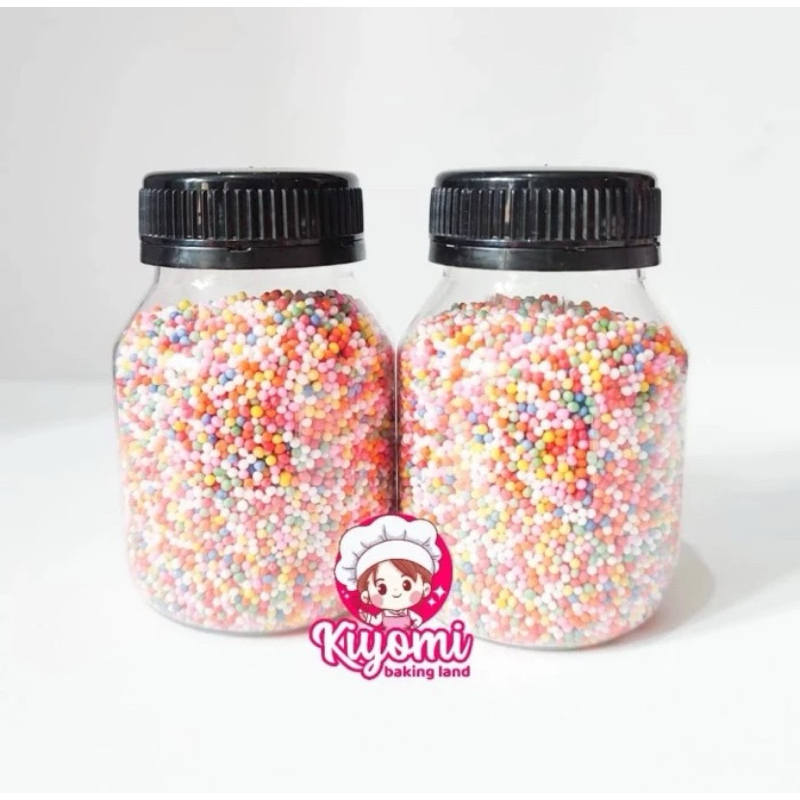 

Mini Rainbow Sprinkle Hiasan Kue Warna Warni