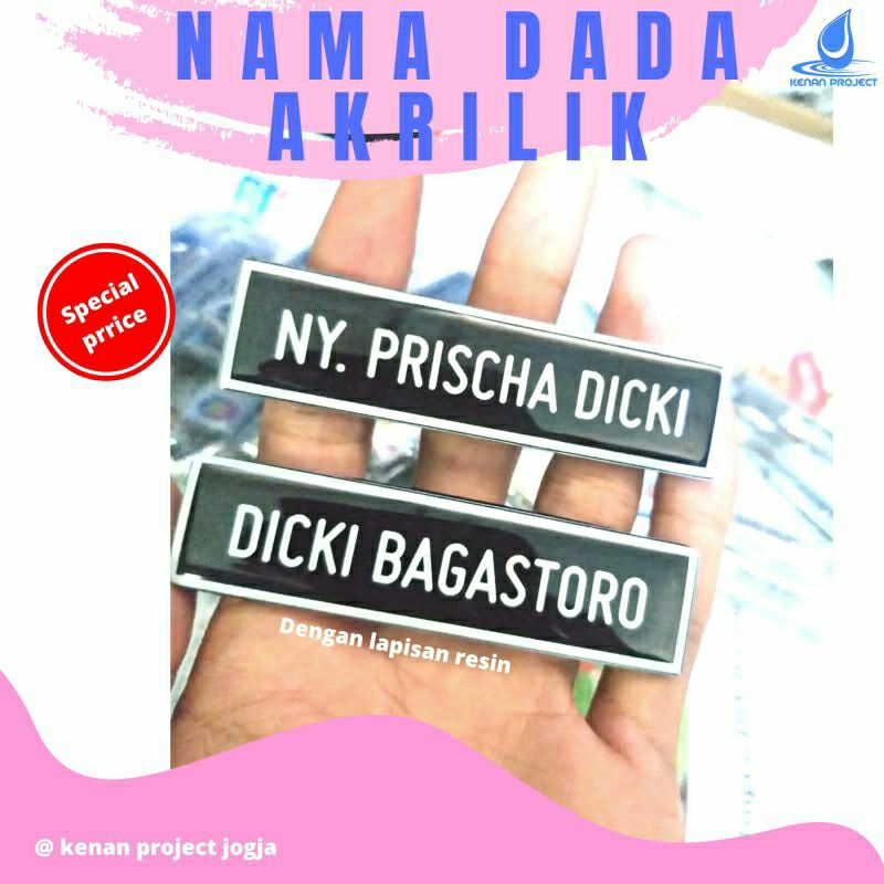 Name tag nama dada bhayangkari persit