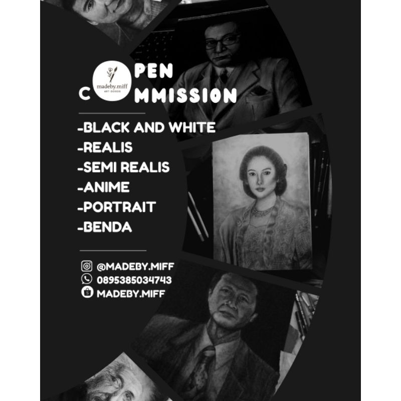 

gambar custom black and white