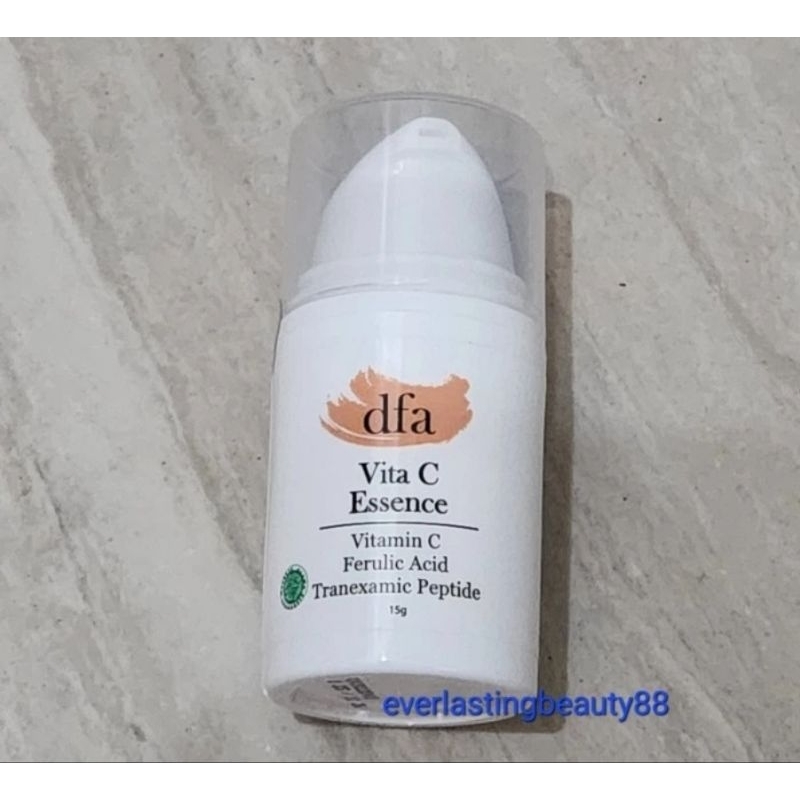 DFA Vita C Essence - serum pemutih pencerah pelembab - vit C - flek - BPOM