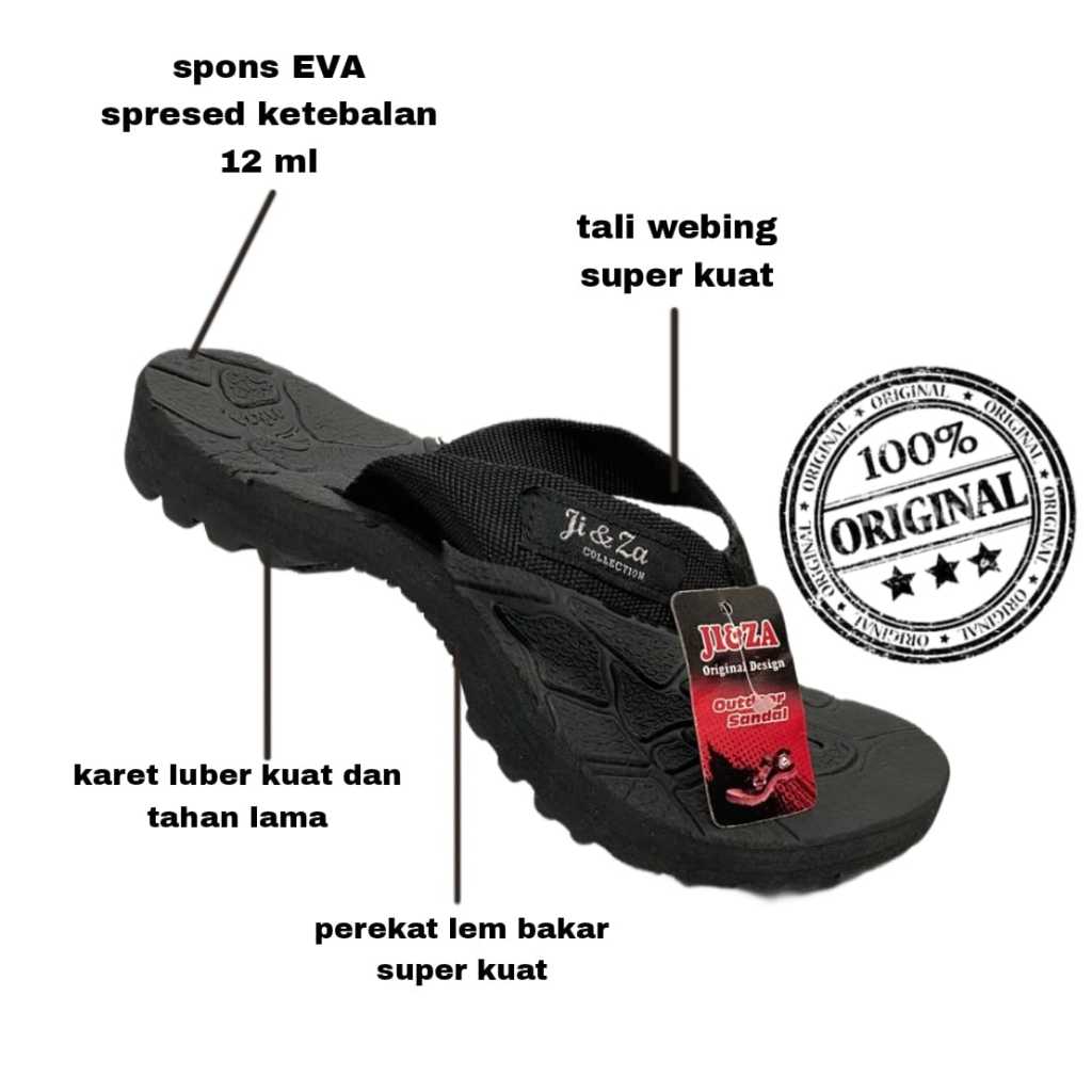 SANDAL JEPIT ANAK  PEREMIUM JI&ZA TERBARU sandal jepit berkualitas/sandal anak/sandal jepit pria