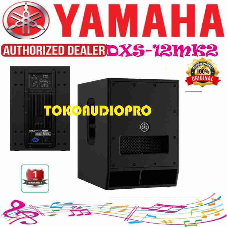 Sub Aktif Yamaha DXS12 MkII Subwoofer Aktif 12-Inch 1020-Watt