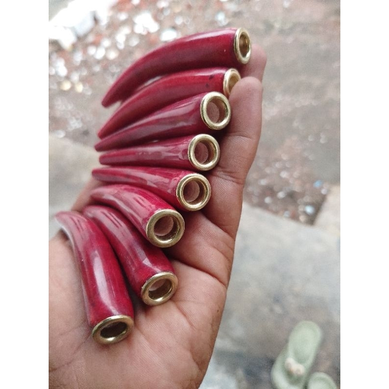 ONCE PIPA BATU MARJAN MERAH ISTIMEWA MULUS