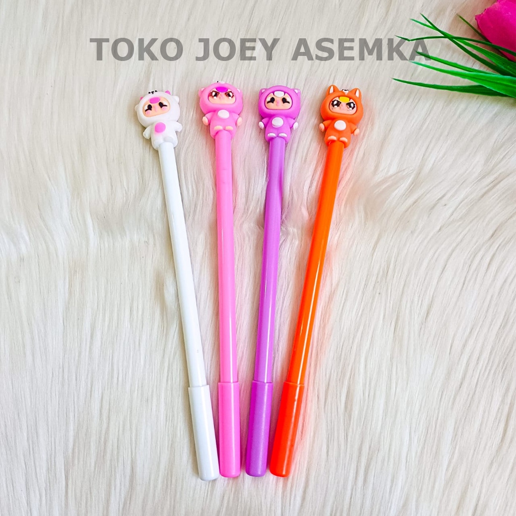 

PULPEN BABY THREE PENA BOLPEN POP MART CRY BABY TINTA GEL PEN ALAT TULIS