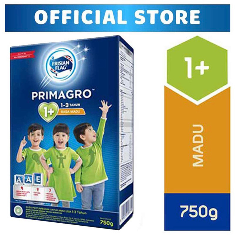 

Frisian Flag Primagro 1+ 750gr 1-3 Tahun