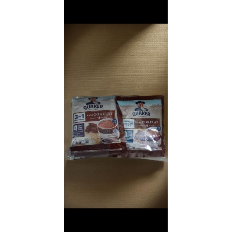 

QUAKER 2 varian rasa coklat& vanilla