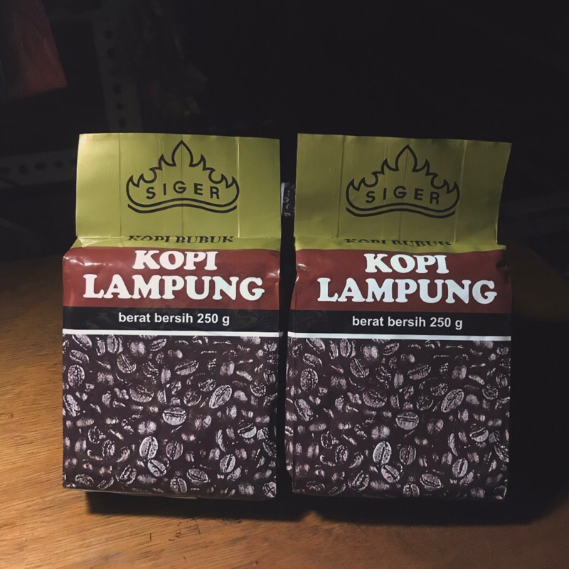 

Kopi Robusta Lampung Cap Siger / Kopi Lampung 250 gram