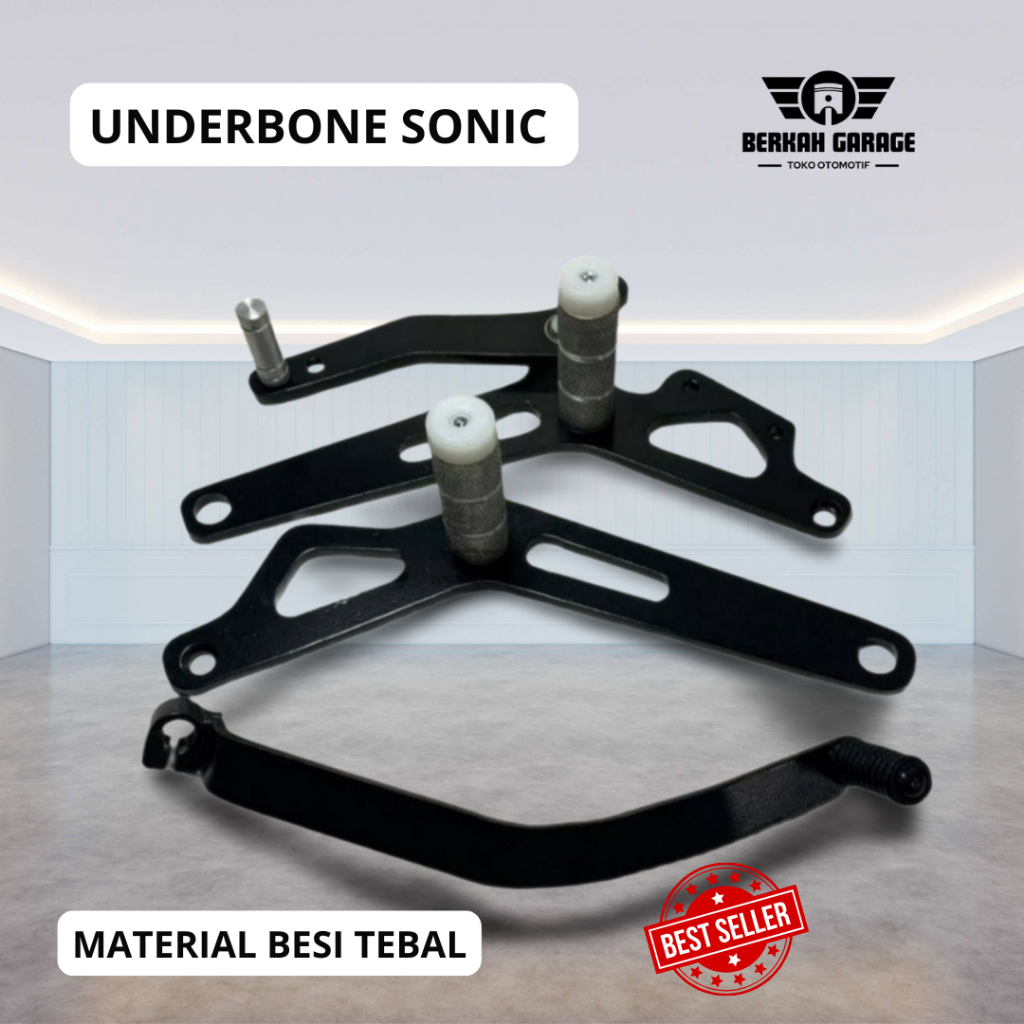 Underbone Sonic 150R & GTR 150R UB Sonic & GTR Bahan Plat Besi