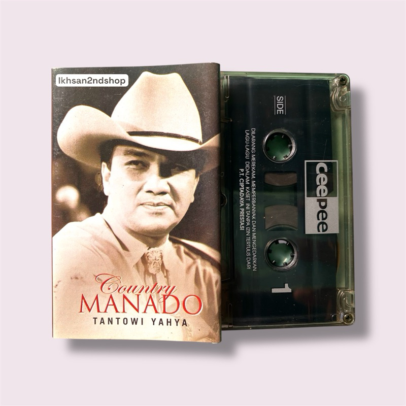 Kaset Pita Tantowi Yahya - Country Manado
