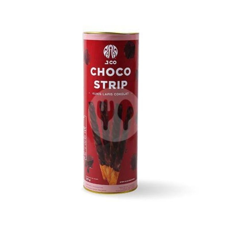 

JCO Choco Strip Kukis Lapis Coklat 215gr