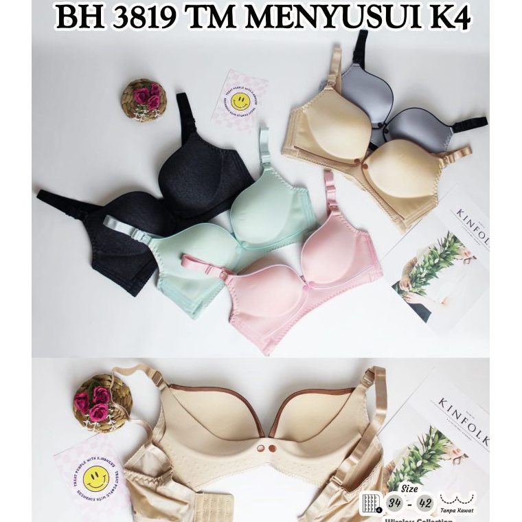 55TERBARU POLINI Bra Ibu Menyusui Pakaian Dalam Busui Friendly Jumbo BH3819