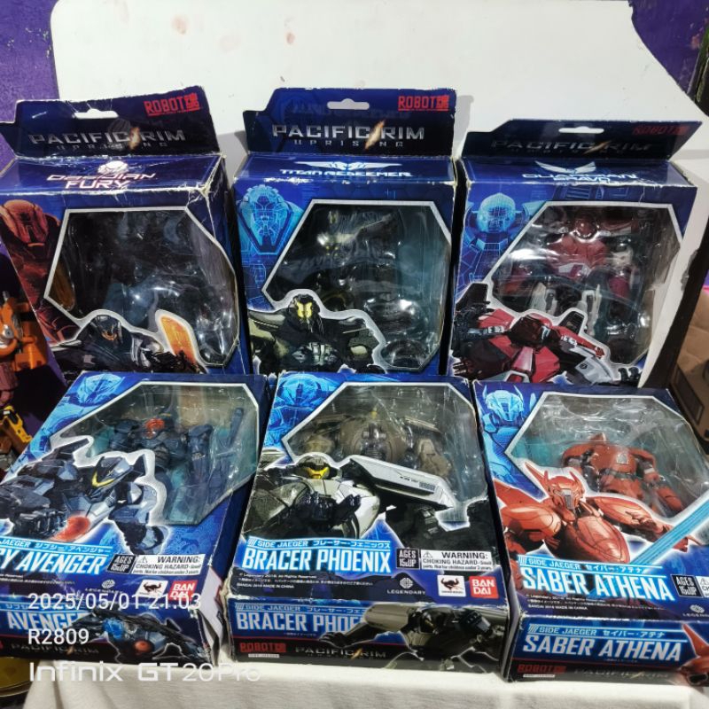 Bandai Robot Spirits Pacific Rim Uprising 6box ORIGINAL