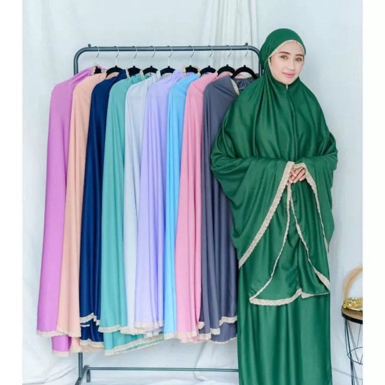 55REKOMENDASI Mukena HYGET Traveling Mukena Tas Amplop Murah Harga Grosir