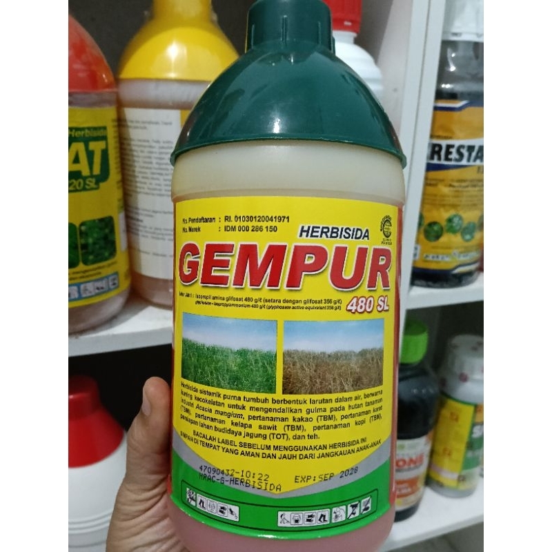 Gempur 480SL - Herbisida sistemik racun rumput liar