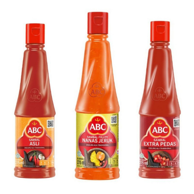 

ABC sambal asli / extra pedas / extreme pedas 270 ml