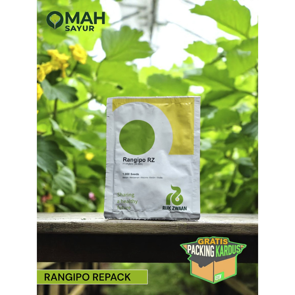 [REPACK] Benih Melon RANGIPO RZ Repack Isi 50 100 Bibit