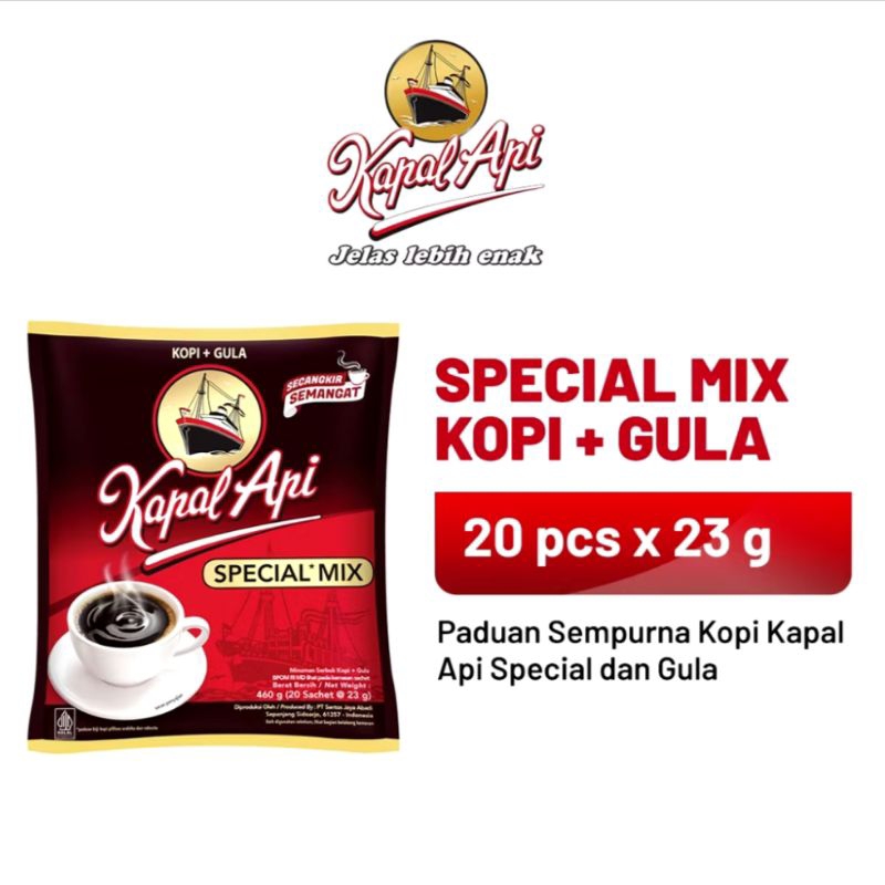 

Kapal Api Special Mix 20pcs x 23g | STOK READY