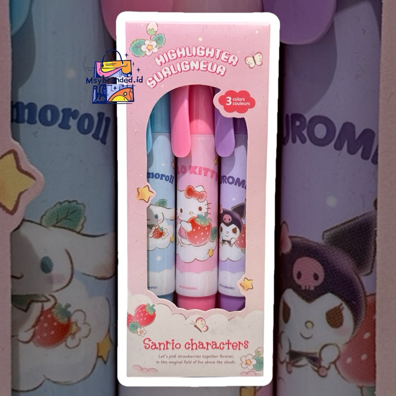 

MINISO Highlighter Surligneur Miniso stabilo warna sanrio series