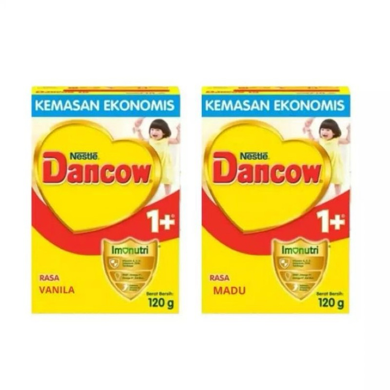 

Dancow 1+ kemasan ekonomis 120g [VANILLA / MADU]