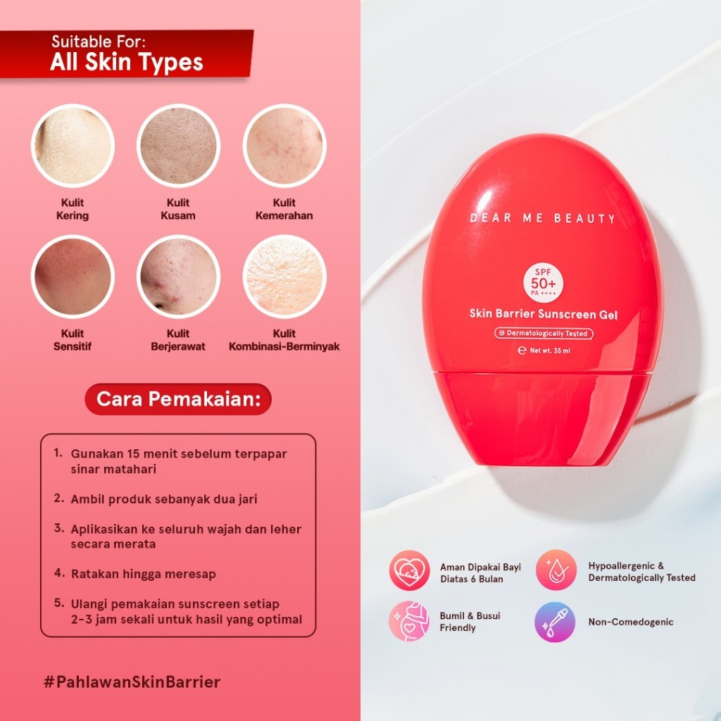 Dear Me Beauty Physical Sunscreen / Physical Sunscreen